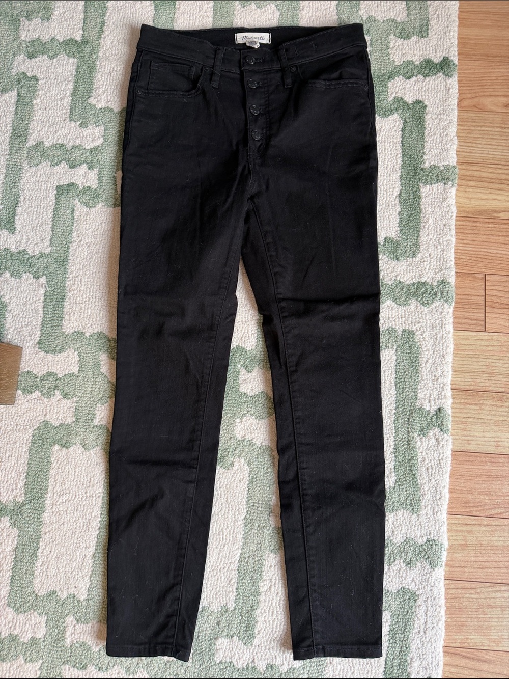 Madewell High Rise Black Jeans
